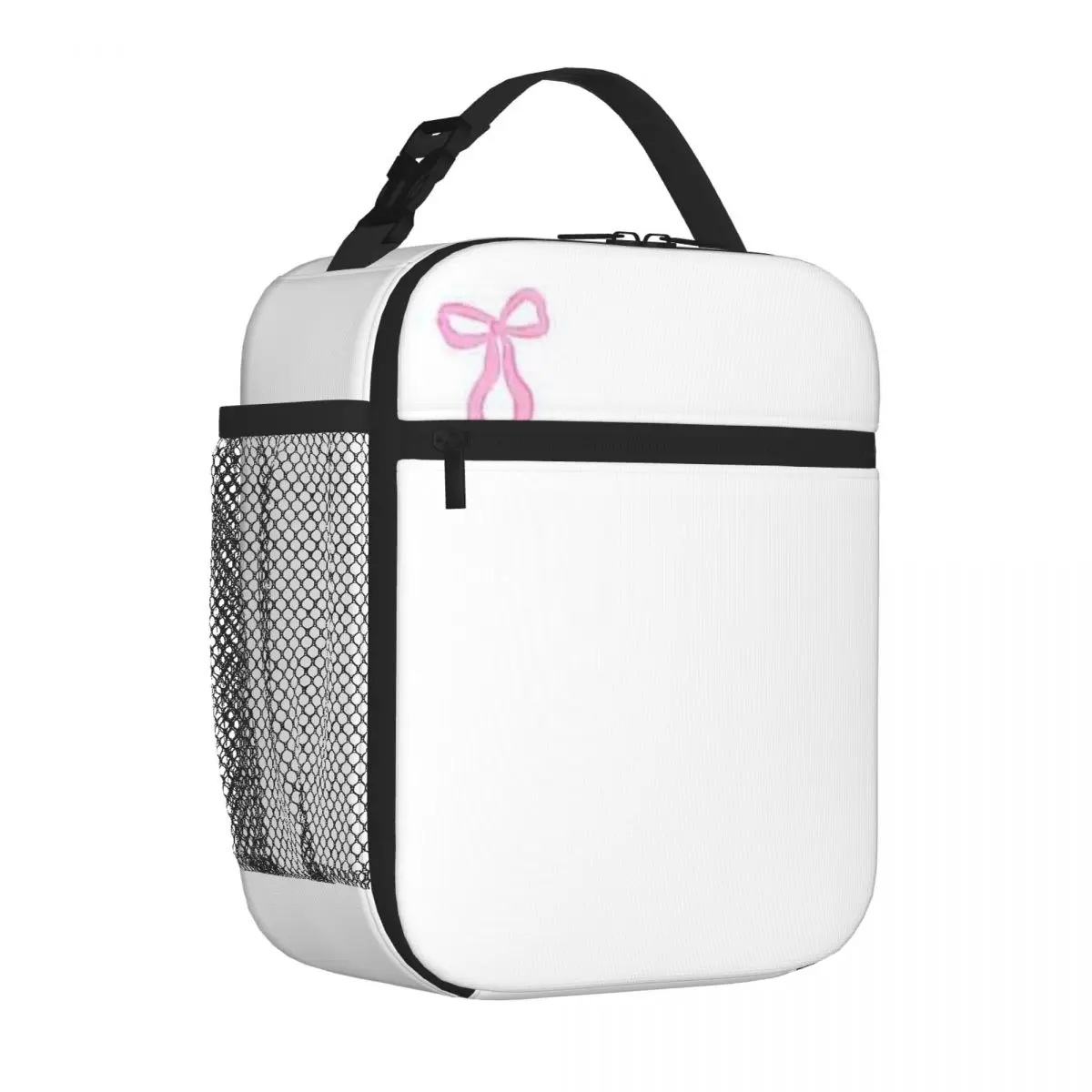 Bestselling Coquette Bow Abstract Student Lunch Bag Airport Travel Commuter Lunch Bag
