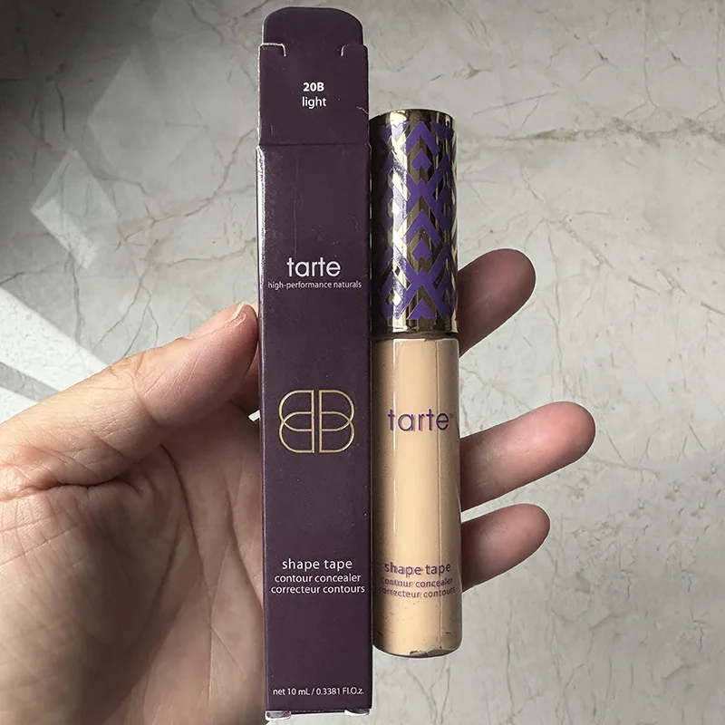Tarte Waterproof Concealer Base Cream die zwarte cirkelvormige vlekken bedekt, verwijdert donkere kringen, olie-controlerende vloeibare foundation make-up