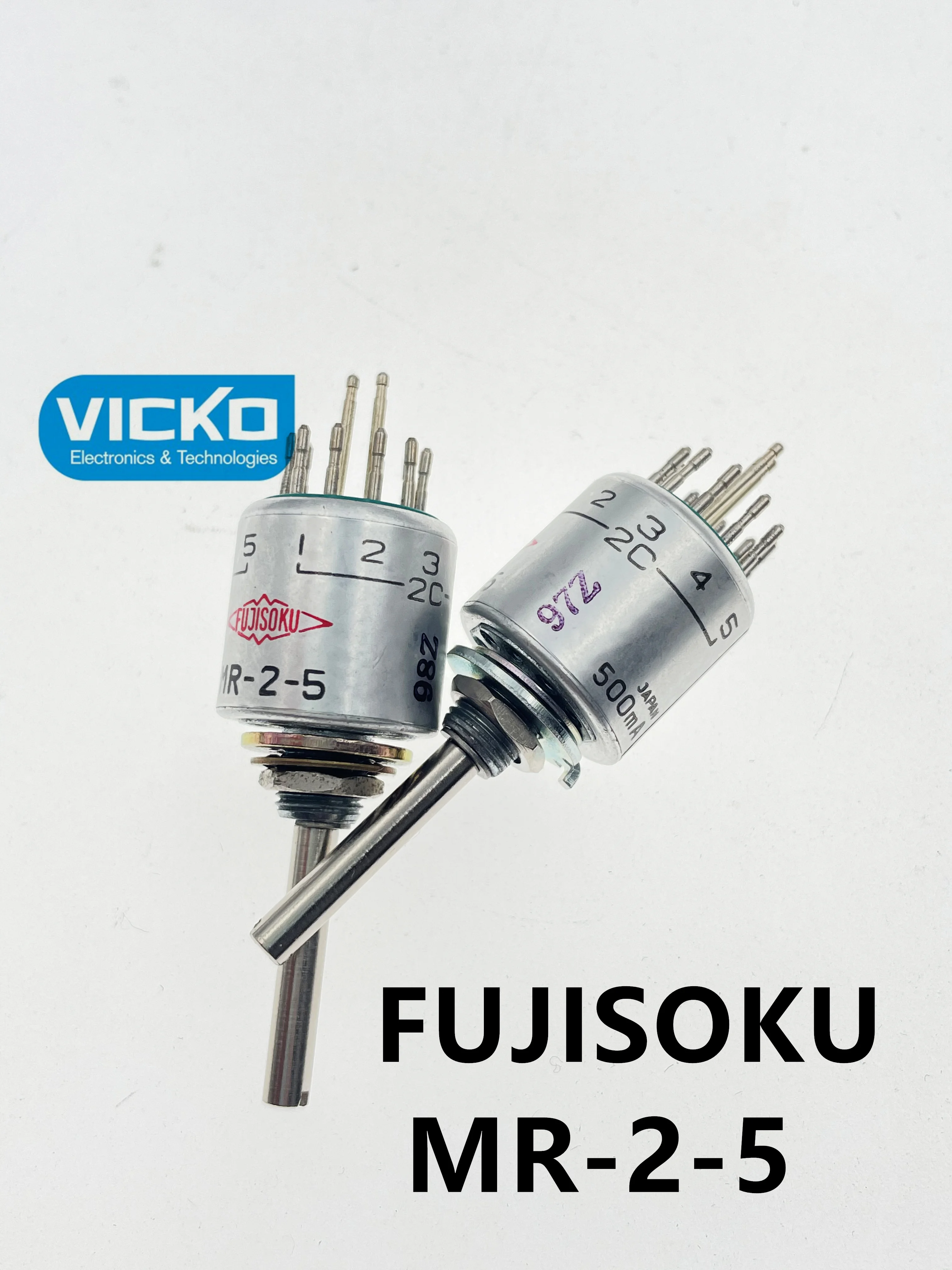 [VK] FUJISOKU MR-2-5 500MA Precision machine tool control 2 knife 5 gears switch 125V