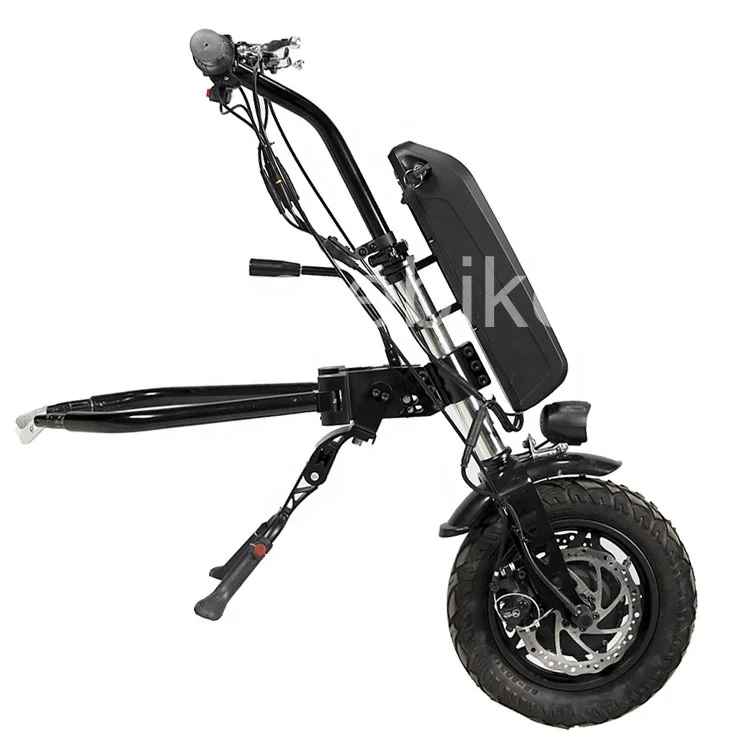 Coofull 12 Inch Front Wheelchair Wheel Electric Wheelchair Attachment view 4