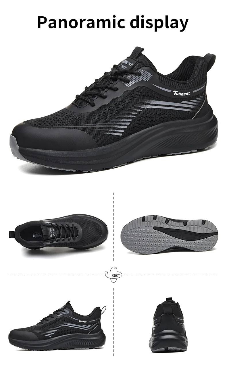 Sicherheitsschuhe, Arbeitsschuhe mit Schutz gegen Quetschungen und Durchstiche, Isolierte Schuhe, Leichte und Modische Schutzstiefel – Detail 11