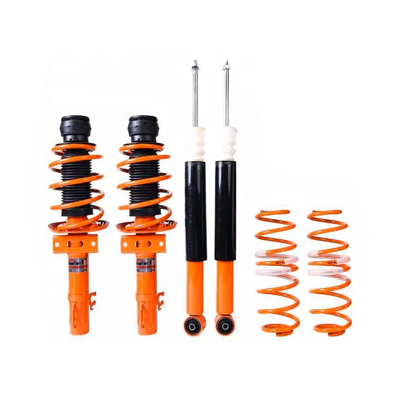 

EDDYSTAR Long Lasting Car Suspension System Coil Spring Shock Absorber for Volkswagen Polo 1.4L 1.6L 2010-2017 Years