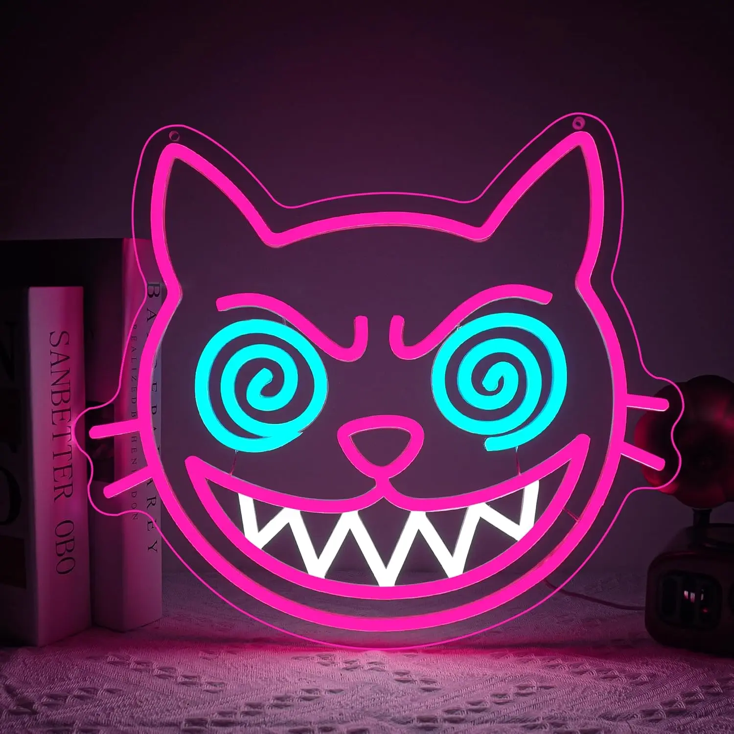 猫ネオンサイン-led-ネオンサイン-笑顔の猫ネオンライト-漫画-usb-ギフト用-バー-寝室-バー-マンケーブ-カフェ-ビストロ-クラブ-パーティー装飾