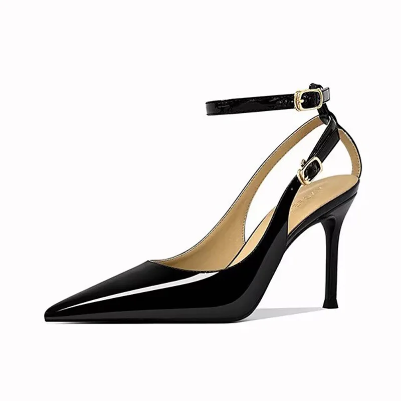 

Sexy High Heels Sandals Women's Pointed Toe Luxury Shoes 2026 Summer Fashion Slides Elegant Pumps Dress Stilettos Mujer Zapatos