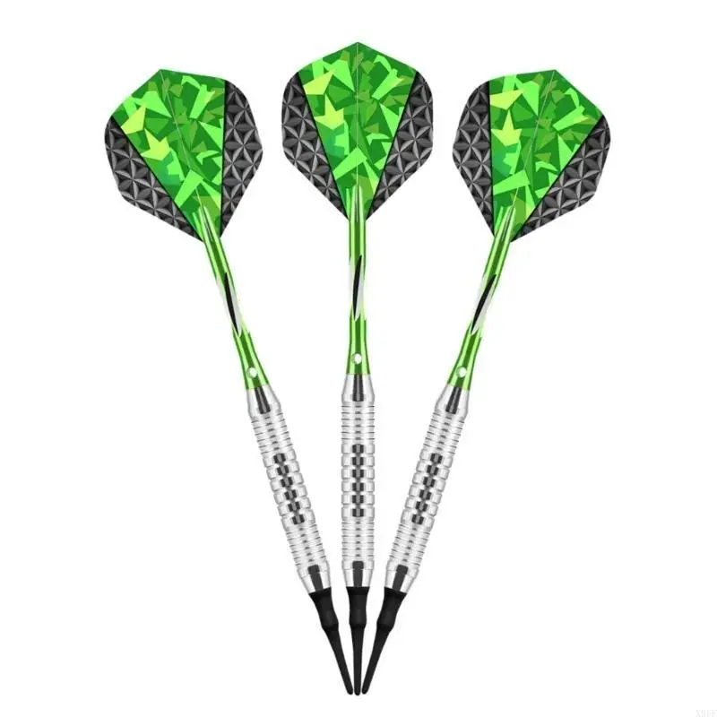

X9ff 1 Set Professional Electronic Soft Darts Set Set 18G Soft Tip Darts с помощью корпуса Darts Accessories легко в