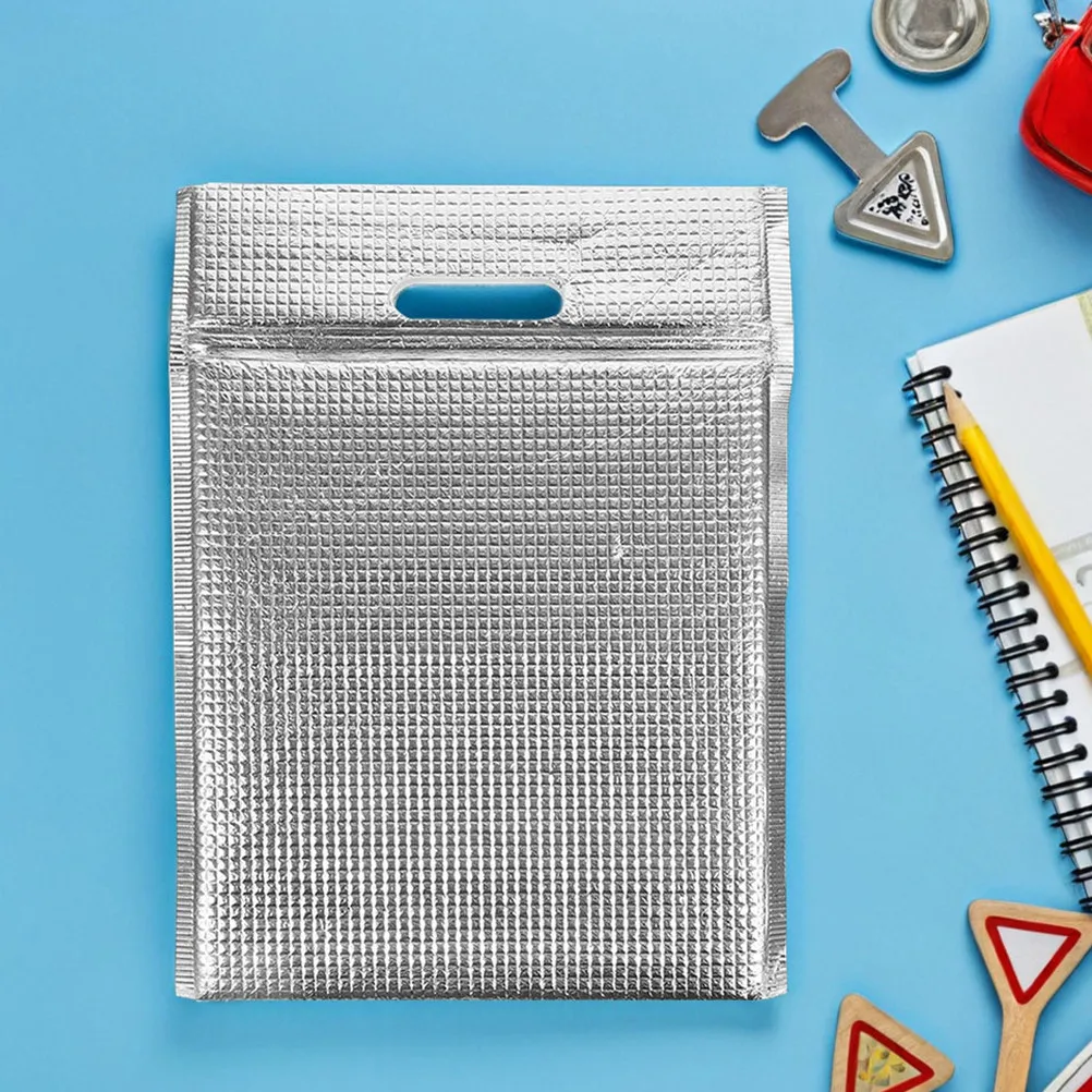 

12 шт. термоизолированных пакетов для сэндвичей, многоразовые термосумки из алюминиевой фольги для еды, портативные сумки для обедов, для кемпинга, пикника, перекусов