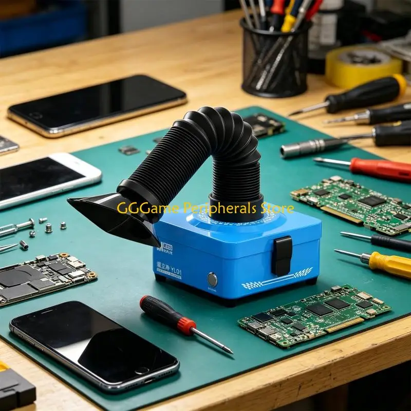 U55B Upgrades Desk Solder Extractor DC12V 10W for Phone Board Rework and Detail Tasks