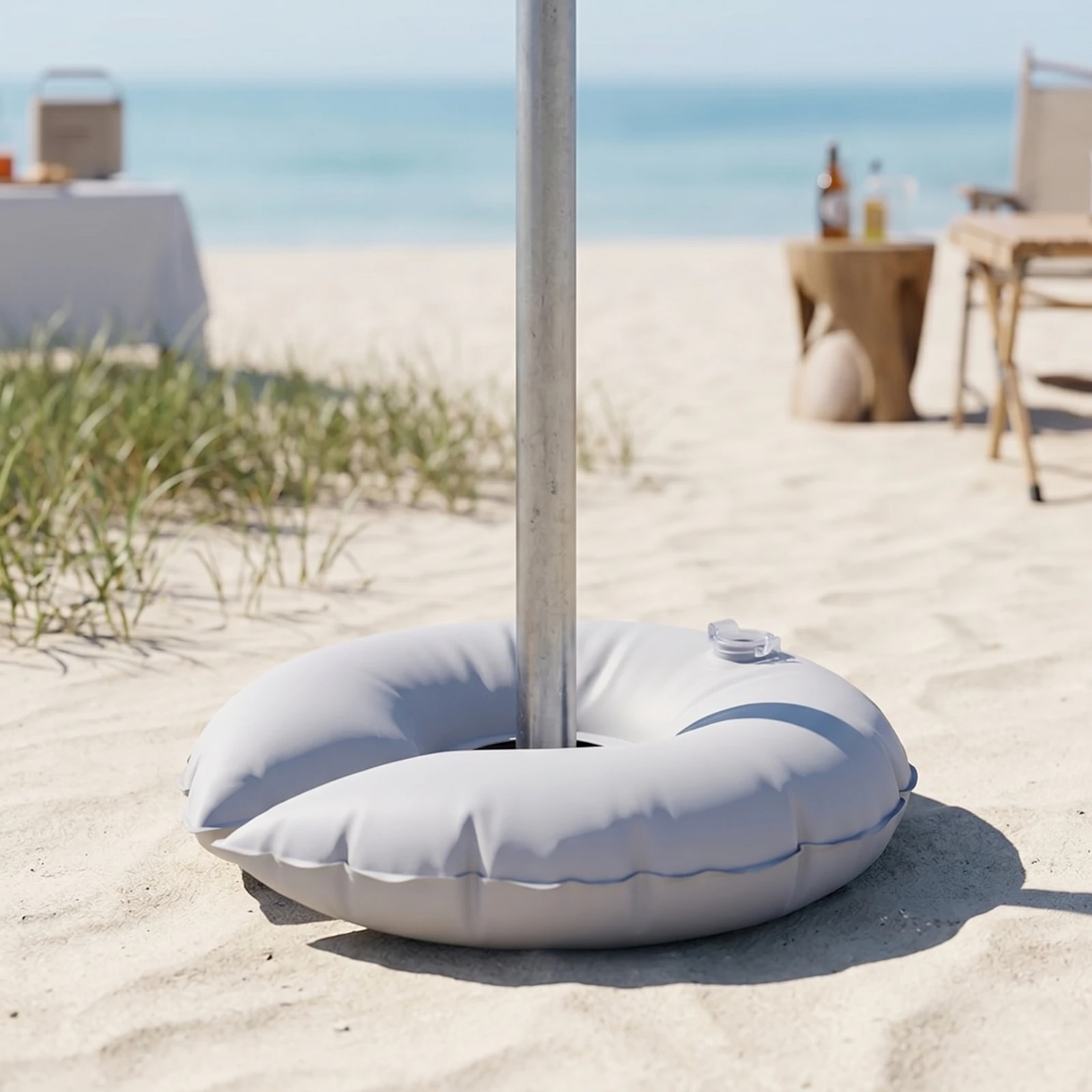 Patio Umbrella Water Bladder Foldable Umbrella Water Bag PVC Ballast Bag Soft