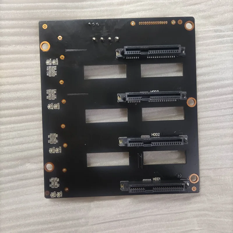 Backplane JONSBO N4 NAS Chassis Accessories SATA Connectors 4 Hard Drive Interface Boards Circuit Board