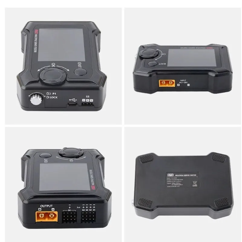 A49K-Toolkitrc ST8 8-Channel Servo Tester With 4 Independent Interfaces And Current Collector Functionality