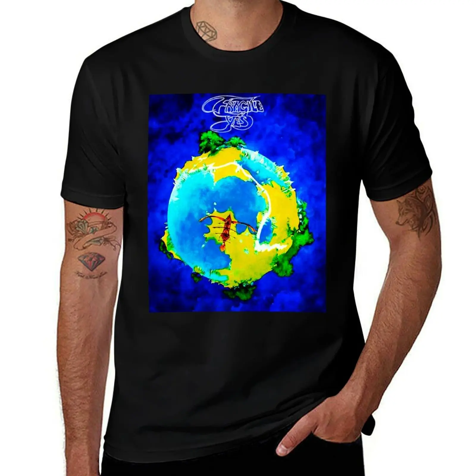 fragile progressive yes T-Shirt Lightweight Sport Basic T-Shirt