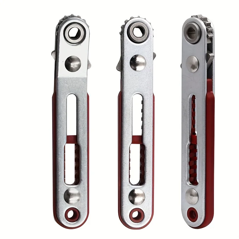 Mini Ratchet Wrench Phillips Hexagon Torx Bidirectional 12 In1 Ratchet Set Spanner Screwdriver for Single Double Head Drill Bits