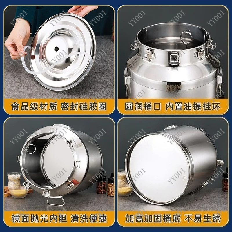 Home Brew 304 Steel Fermentation Tank with Air Vent