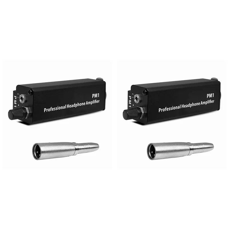 

B68C 2X PM1 профессиональный усилитель для наушников, преобразователь XLR в 3,5 мм, аудиоинтерфейс, мини-портативный HIFI усилитель для наушников