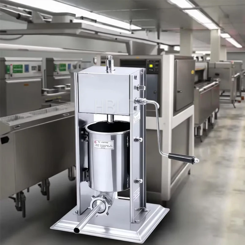 

Вертикальная коммерческая машина для набивки колбас 3-7 л, оборудование для формования говядины и ветчины в итальянском стиле для пищевой промышленности