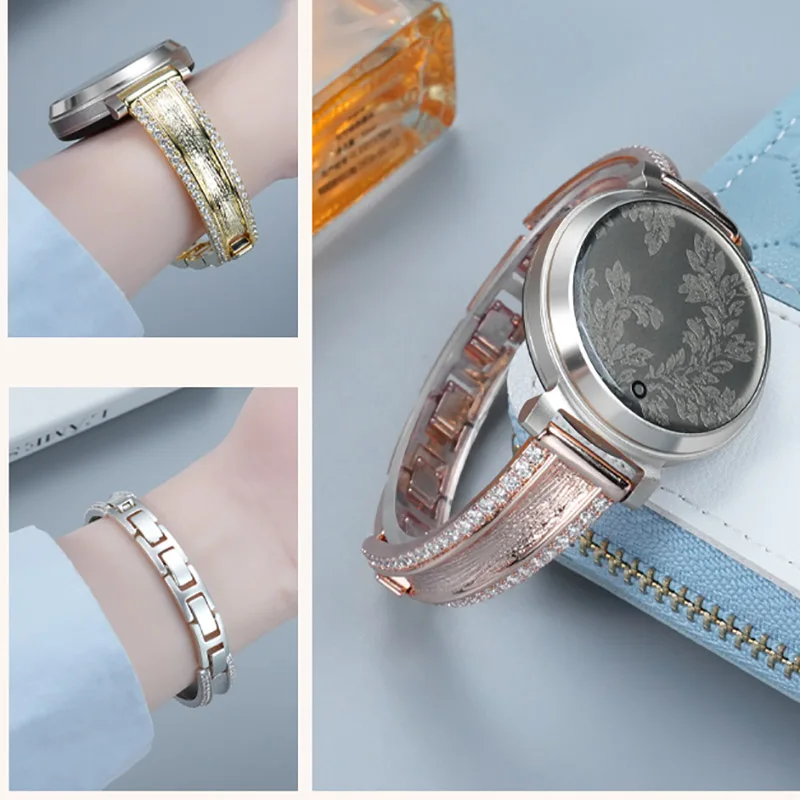 Lily 2 быстросъемный высококачественный модный ремешок для девочек для часов Garmin, металлический ремешок для часов 14 мм, браслет Lily2, ремешок для часов