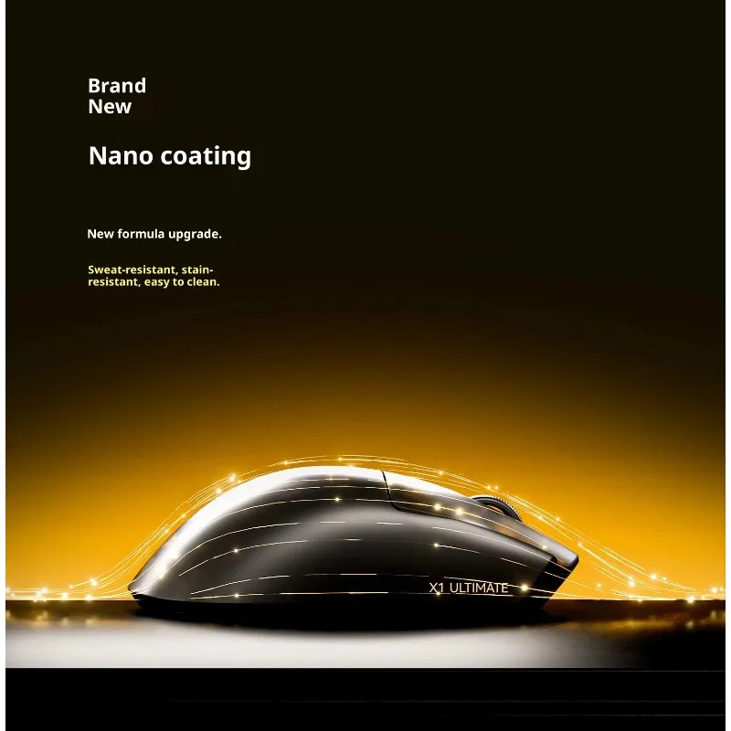 

Новая мышь ATK Blazing Sky X1 V2 Liekong X1 V2, беспроводная легкая эргономичная игровая мышь для киберспорта, индивидуальные аксессуары для ПК, подарок