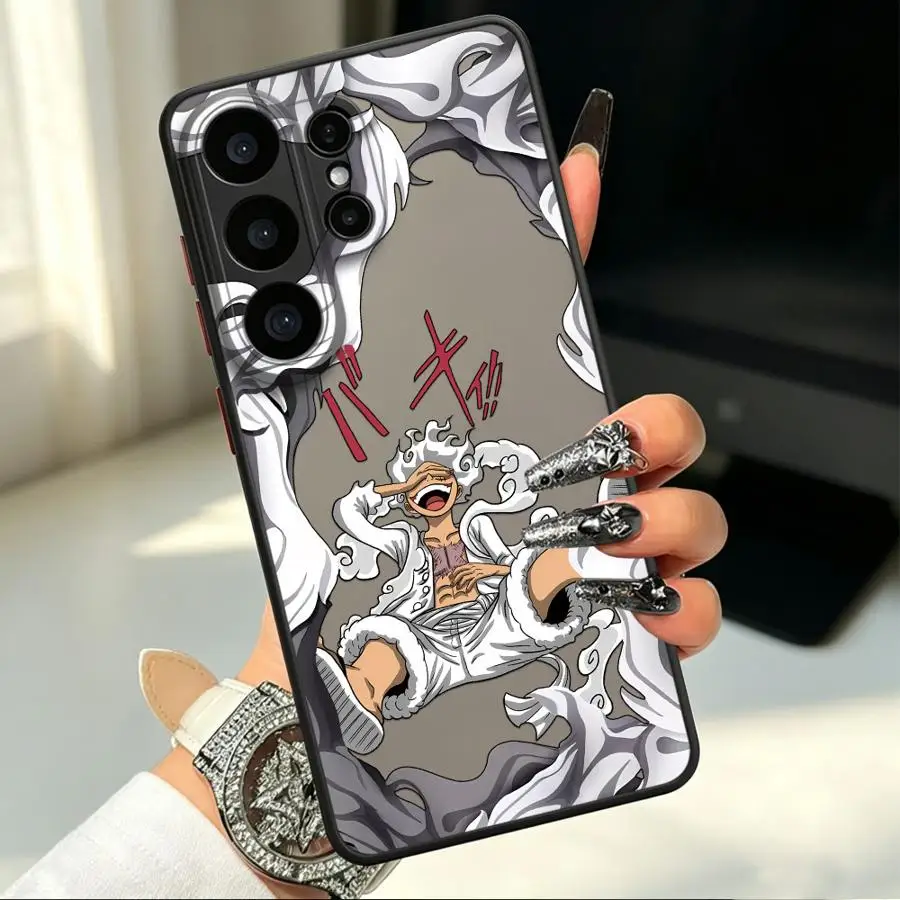 Case for Samsung Galaxy S26 Note 20 Ultra 10+ S22 S21 S24 Plus S20 FE S25 Ultra S23 FE Funda Back Phone Cover One Piece Letter