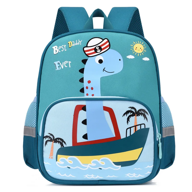 

2023 New Children's Bag Cartoon Cute Kindergarten Baby Backpack Fashionable Primary School Lightweight Weight Reducing Backpack