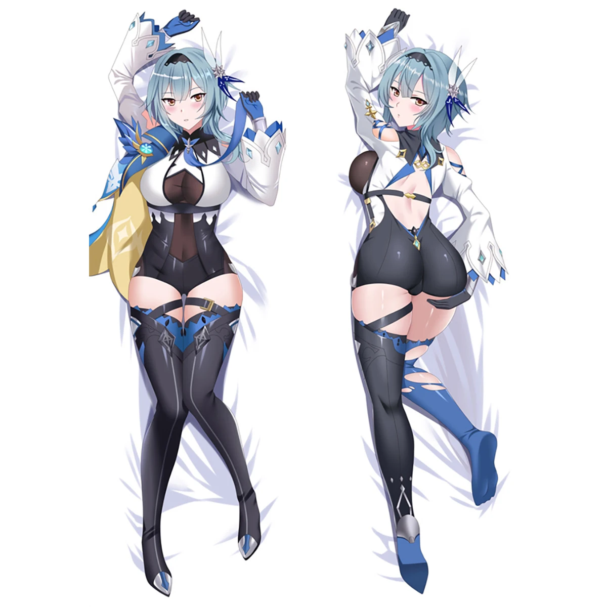 

Genshin Impact Eula Cosplay Otaku Dakimakura обнимающая Подушка искусственная аниме Длинная Подушка Наволочка подарки