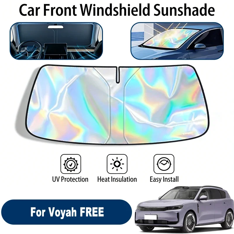

Car Windshield Sun Shade UV Reflective Sun Visor Protection Cover For Voyah FREE 2021-2026
