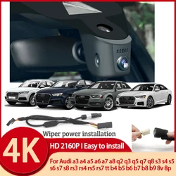 Kamera samochodowa HD 4K DVR do Audi a3 a4 a5 a6 a7 a8 q2 q3 q5 q7 q8 s3 s4 s5 s6 s7 s8 rs3 rs4 rs5 rs7 tt b4 b5 b6 b7 b8 b9 8v 8p