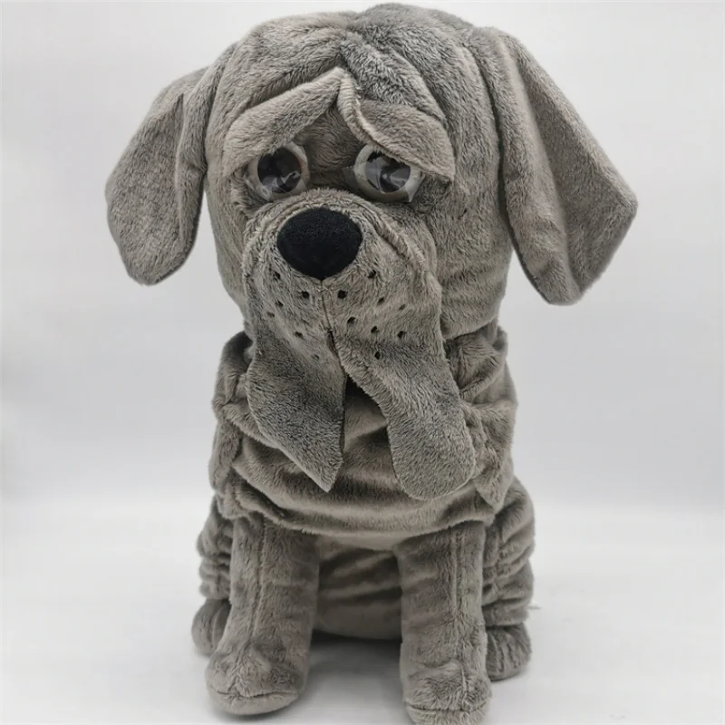 30cm funny, ugly, cute, prank, gray super cute pet plush toy doll, Christmas souvenir gift