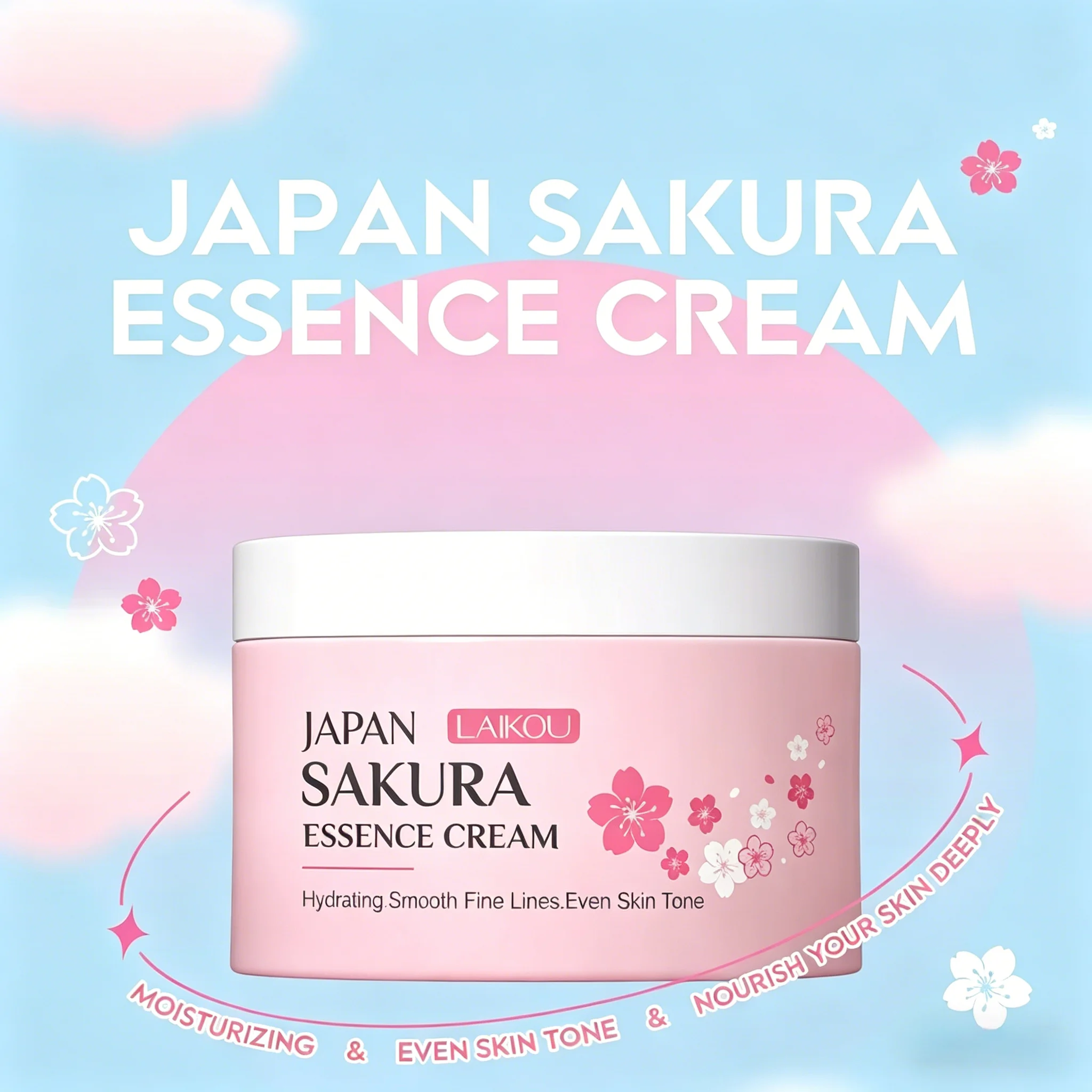 LAIKOU Crema Essenza di Sakura - Skincare Niacinamide recensione e prezzo