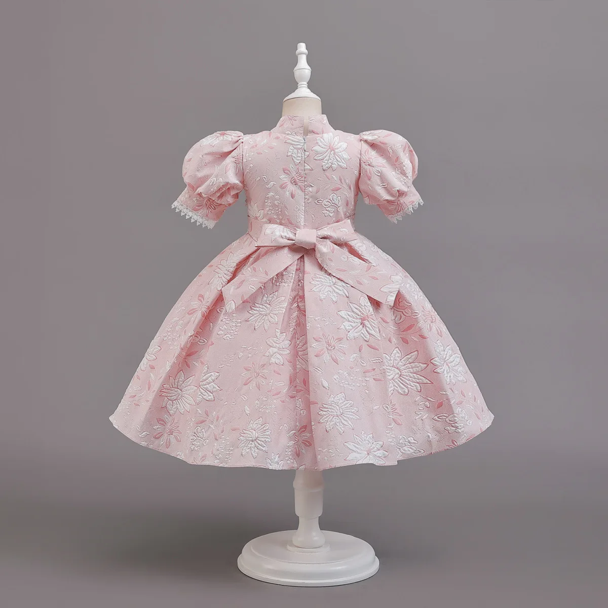 HETISO Flower Girl Dresses Vintage Embroidery Kids Elegant Party Ball Gown Children's Halloween Fantasy Clothes 2-10 Years