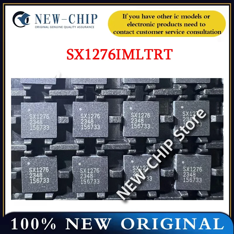 2PCS-50PCS/LOT  SX1276IMLTRT   Screen printing SX1276 QFN28 Rf transceiver chip NEW ORIGINAL