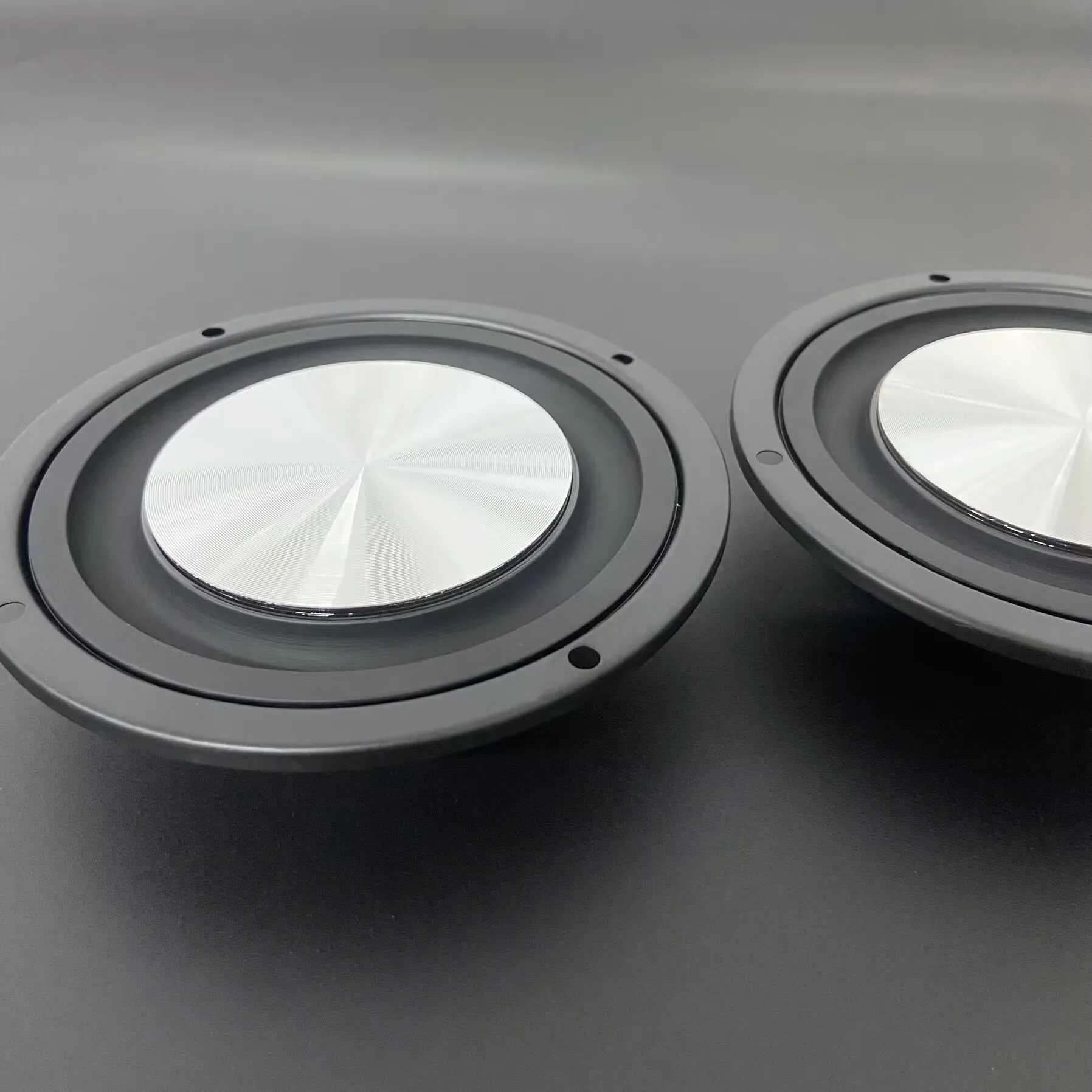 GHXAMP 4 inch 116mm CD Pattern Bass Radiator Passive Diaphragm Plate Audio accessories DIY 2PCS (Not a speaker)