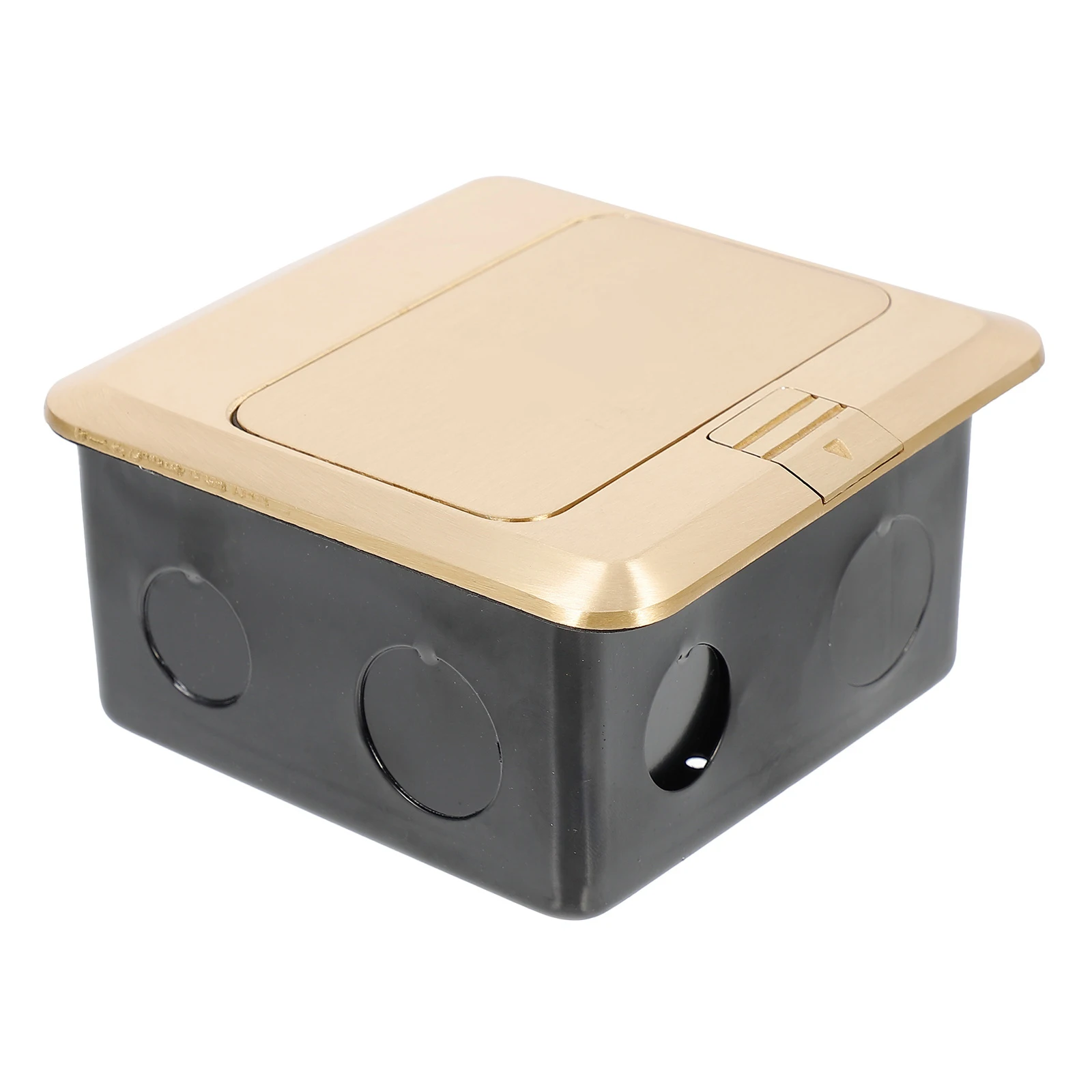 

Three port Network Ground Plug Socket Pop Up Floor Outlet Cable High Quality Durable Home Office Use Electrical Wiring Box