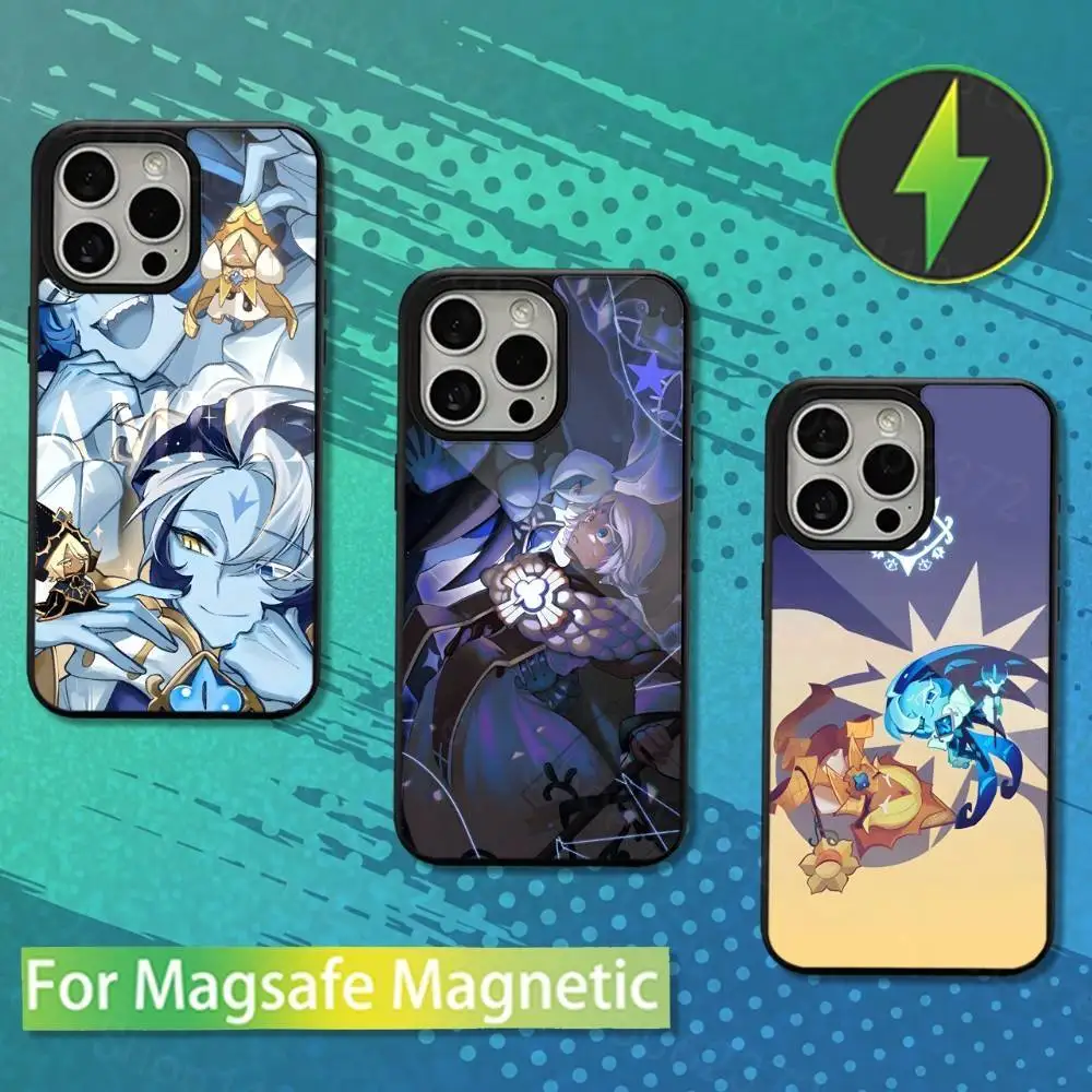 

Game C-Cookie Run K-Kingdom Phone Case For iPhone 16,15,14,13,12,11,Pro,Max,Plus,Mini,Magsafe,Magnetic Wireless Charging Case