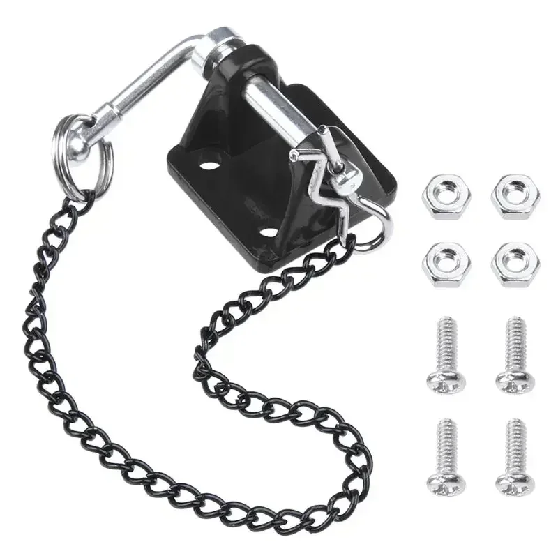 

FBIL-1/10 Rc Rock Crawler Metal Tow Shackle Trailer Hook For Axial Scx10 90046 Tamiya Cc01 Rc4Wd D90 D110