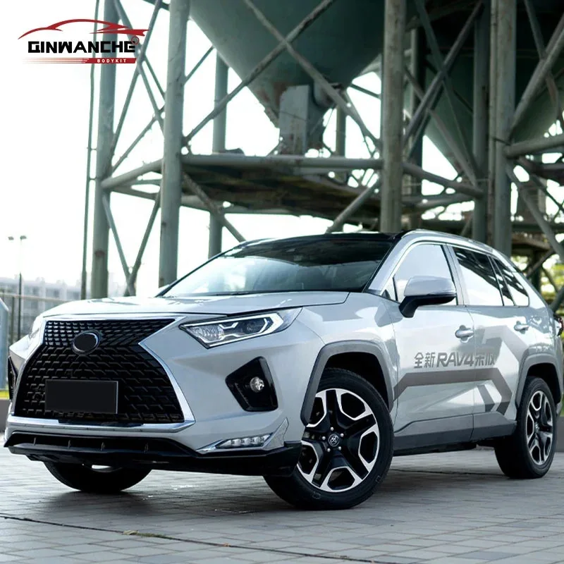

High qualityNew Product Car Parts Car bumpers For style body kit Front bumper Grille For Rav4 2019-2021