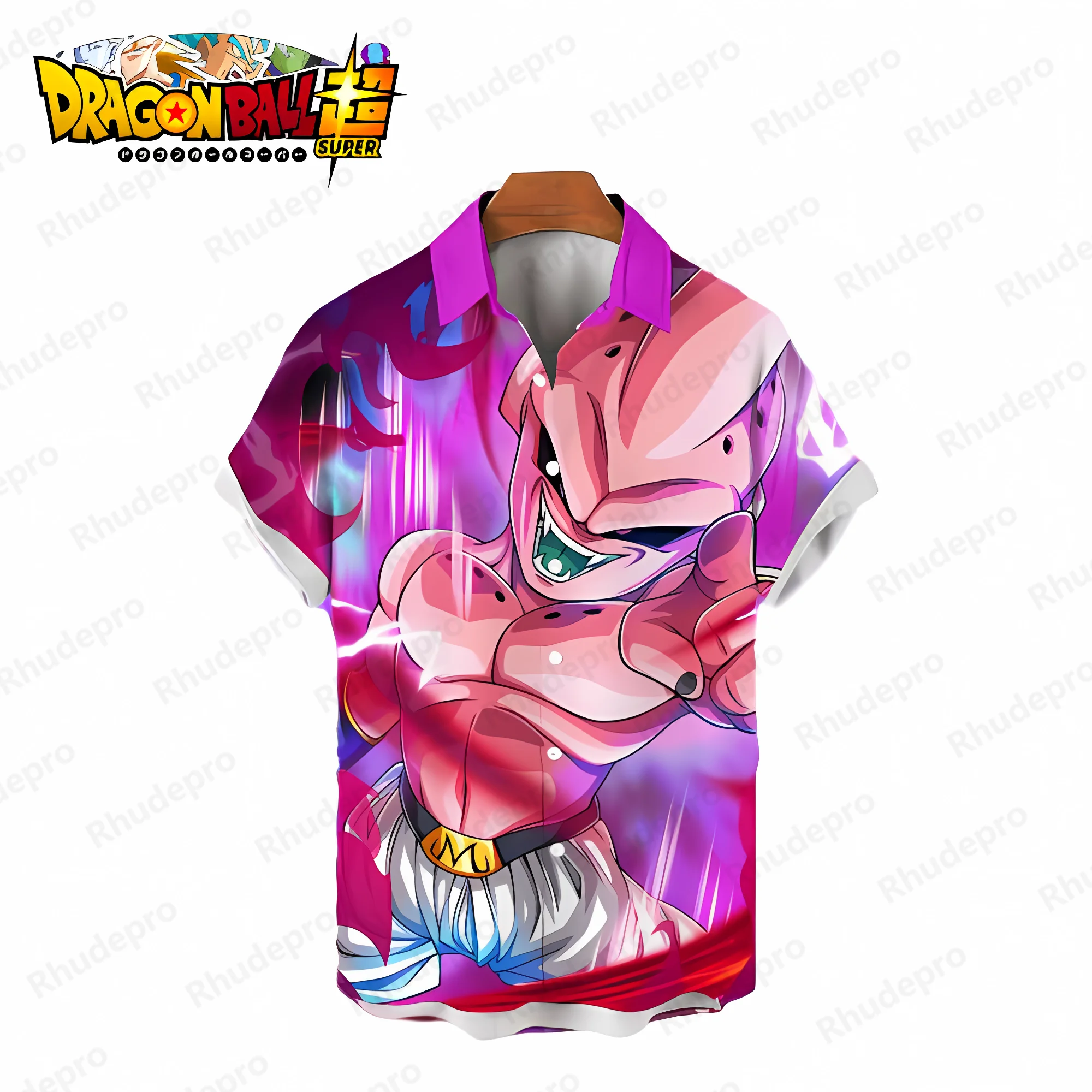 Koszula męska ubrania Goku Dragon Ball Z 2024 moda Streetwear wysokiej jakości lato słodkie Super Saiya Vegeta Harajuku Y2k fajne