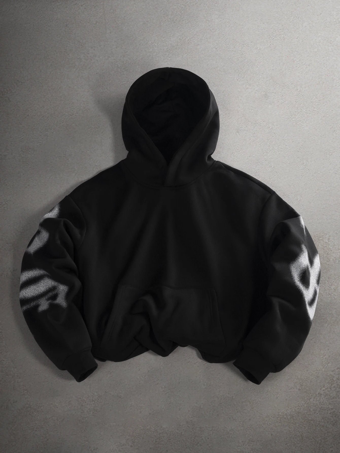 Men's Oversized Graphic Hoodie Streetwear Gothic Letter Print Pullover Loose Fit Long Sleeve Casual Black Sweatshirt Y2K Top gallery 2