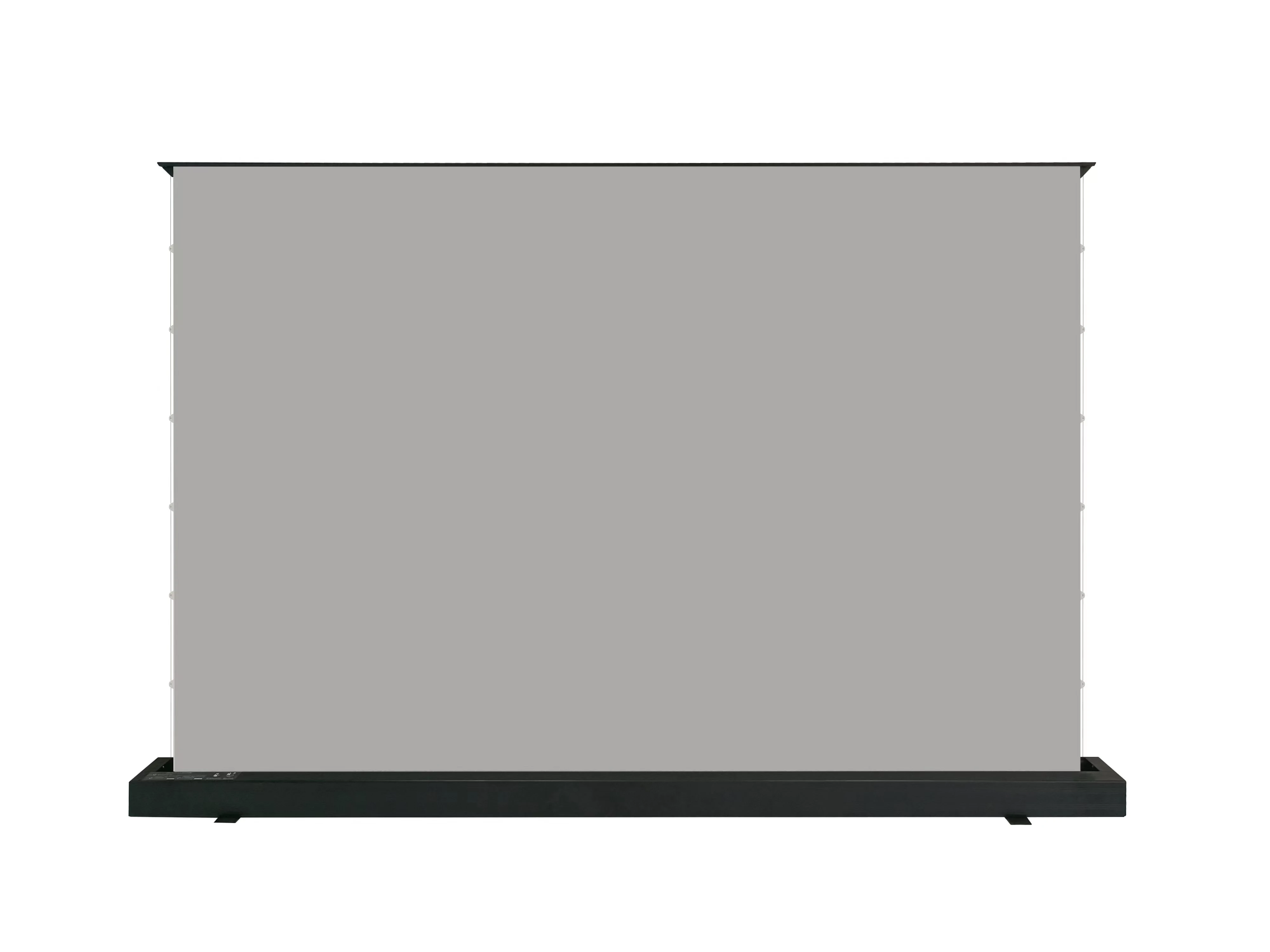 Wupro 120 Inch Projector Screen Long Throw Gray Crystal Floor Rise Projector Screen