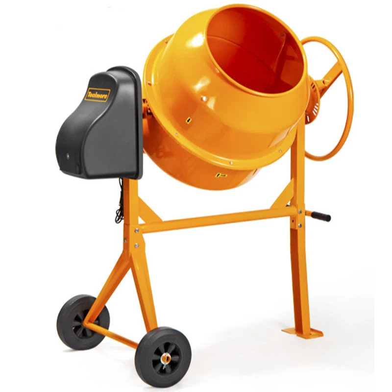 

Self Loading Drum Movable Drum For Electric Micro Cement Mixer Machine Portable Small Electrical Cement Concrete Mixer Machine