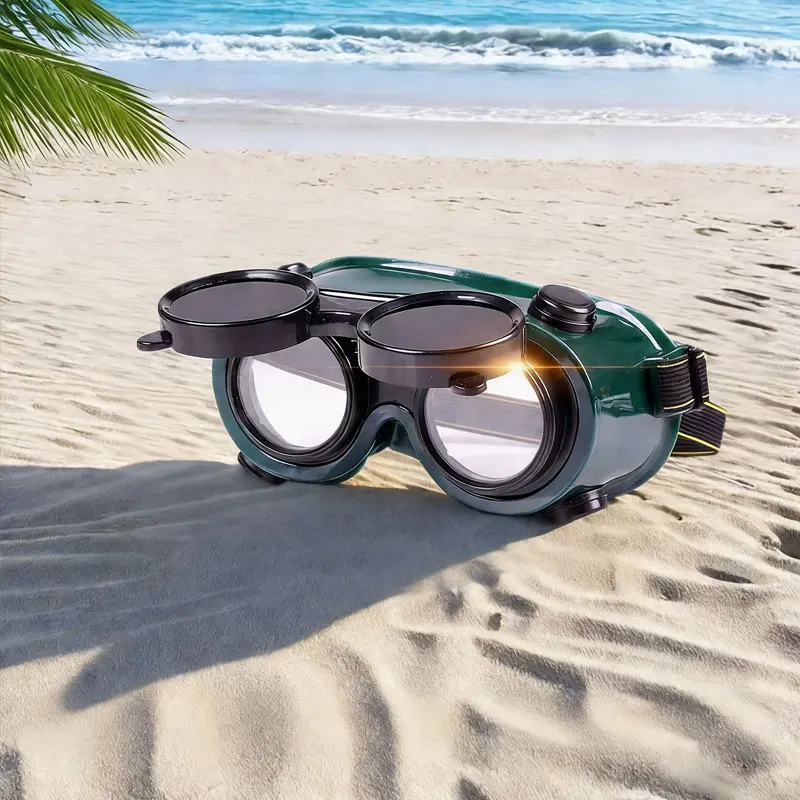 

1 шт. Защитные очки с широким обзором, регулируемые, для бездорожья, велоспорта, защита от пыли, химических веществ, защитное снаряжение