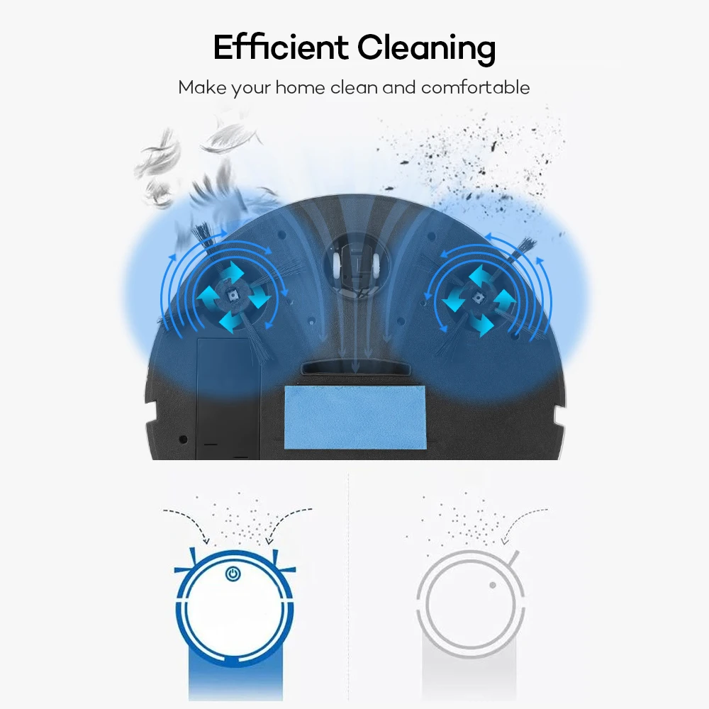 Xiaomi 5-in-1 Sweeping Robot Mopping And Vacuuming Strong Cleaning Air Purification Spray Humidification Intelligent Automatic