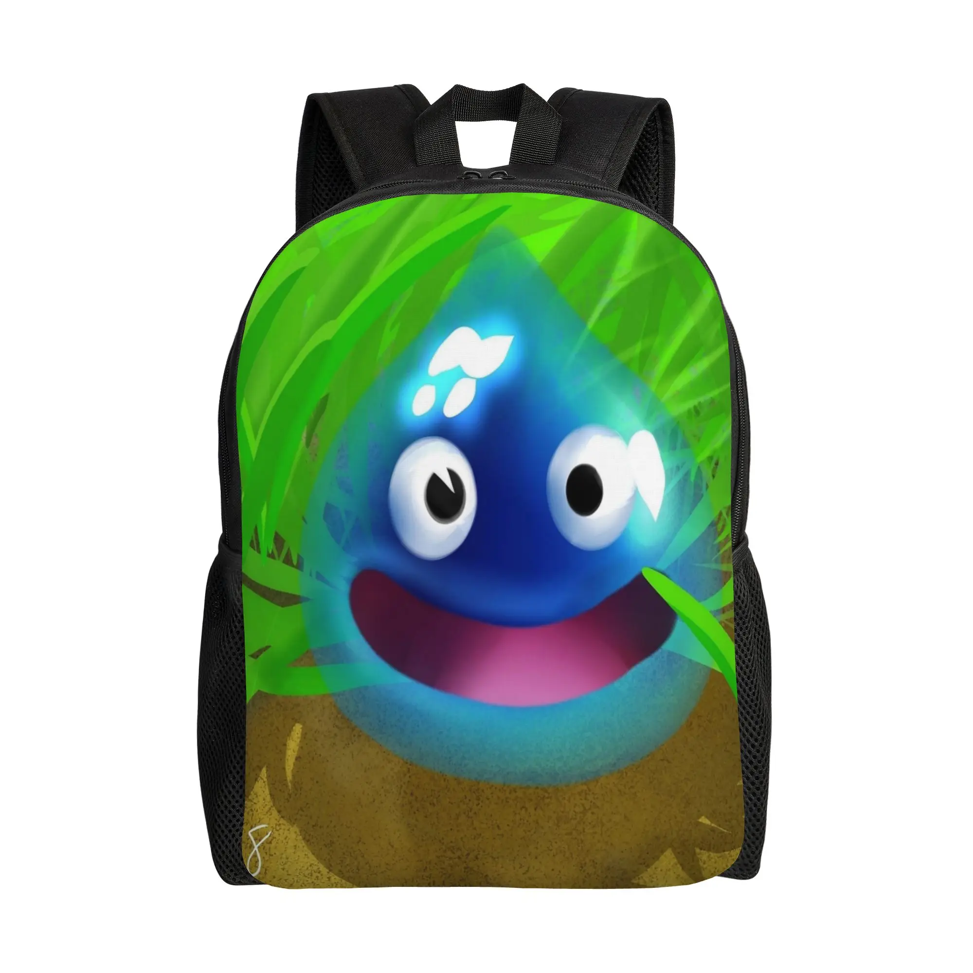 Dragon Quest Slime  Backpack  Trekking Backpacks Student Unisex Kawaii School Bags High Quality Soft Rucksack
