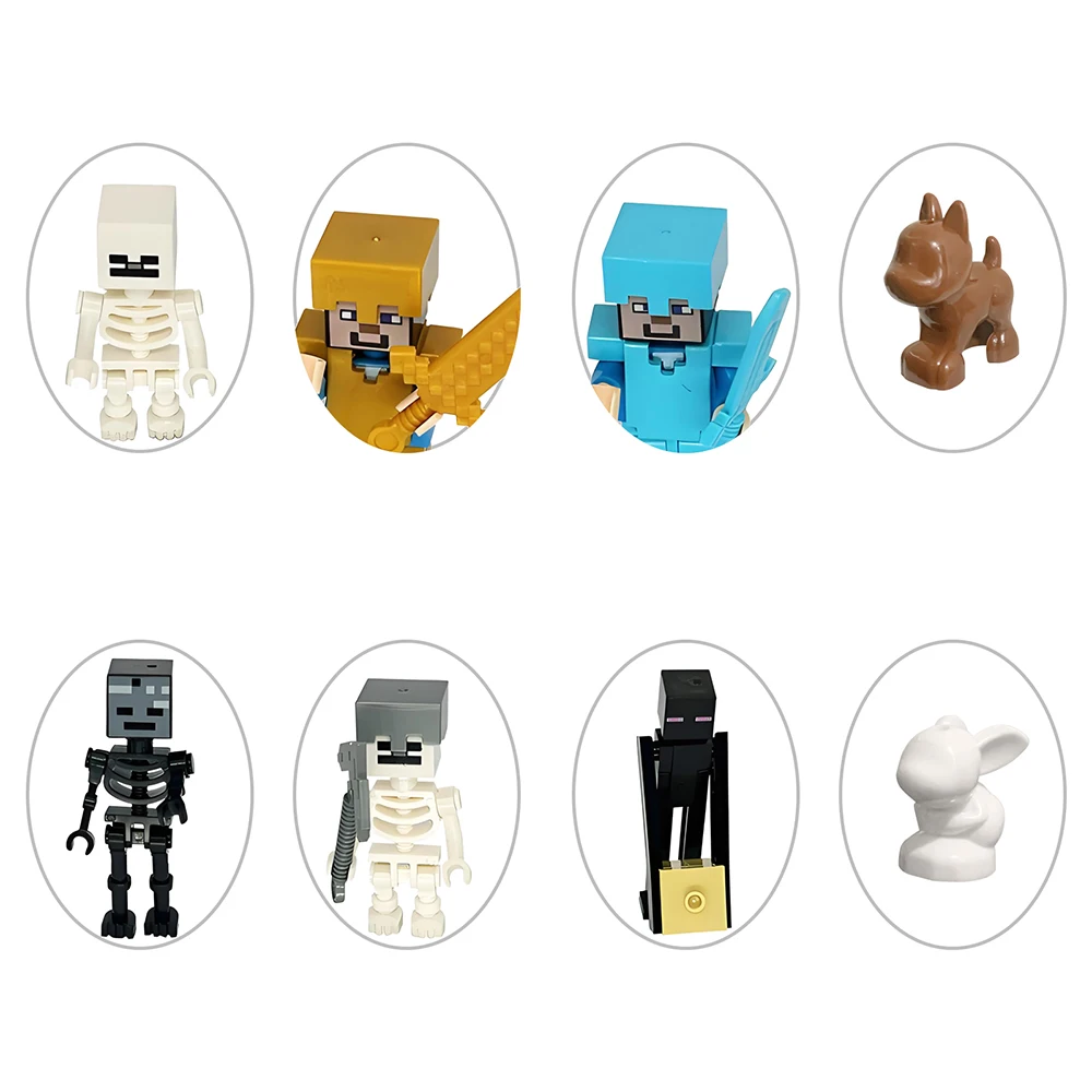 Blocs de construction calendrier de l'avent boîte Anime poupée figurines modèle à collectionner enfants jouets cadeaux de noël compte à rebours de 24 jours pour noël