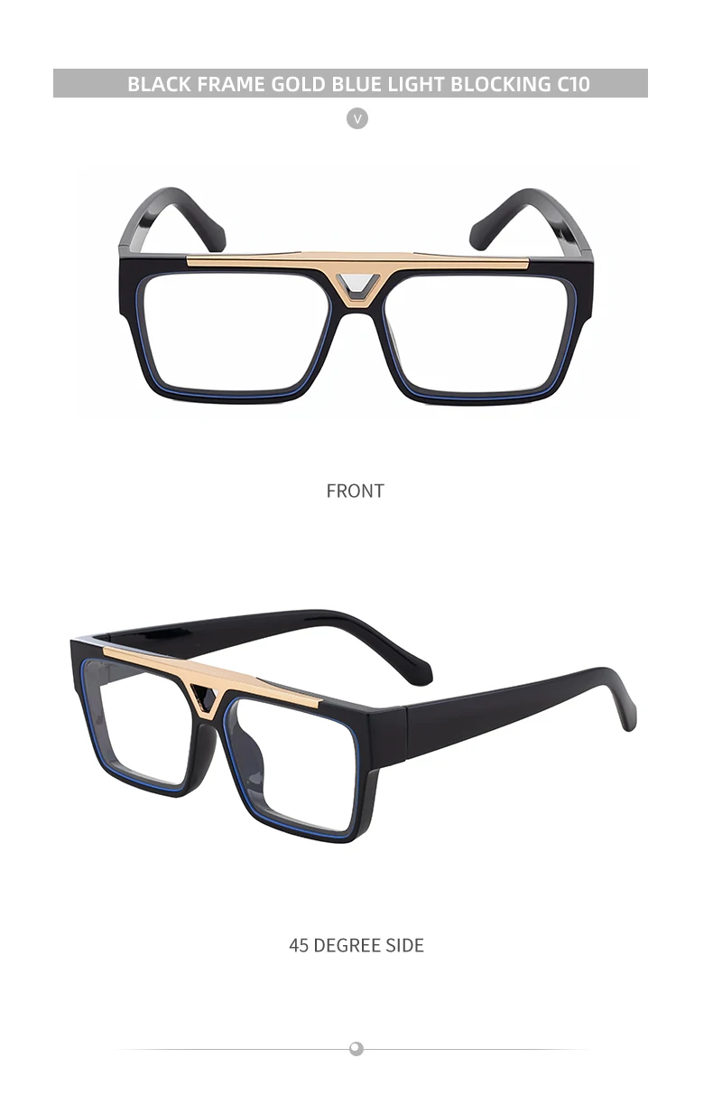 Steampunk Quadratische Polarisierte Sonnenbrille für Herren 2026 Luxusmarke Vintage Klassische Fahrerbrille für Männer Modische Punk-Eyewear – Detail 24