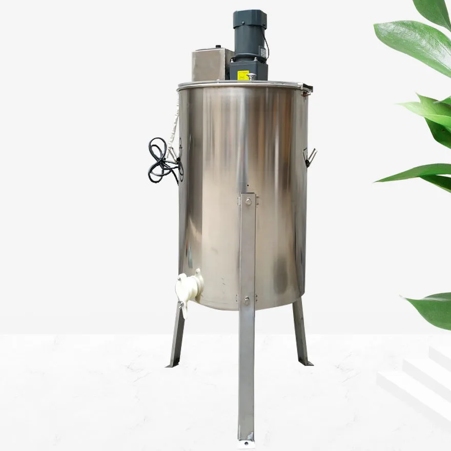 K50 Honey Extractor 2 3 4 Frame Manual Electric Stainless Steel Honeycomb Spinner Crank Honey Centrifuge Beekeeping Equipment