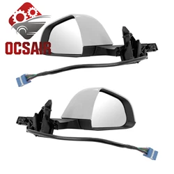 Door Mirror Assembly Rear View Mirror Left Right Compatible with Tesla Model 3 2017 2018 2019 20 21-23 Replace 51167177128