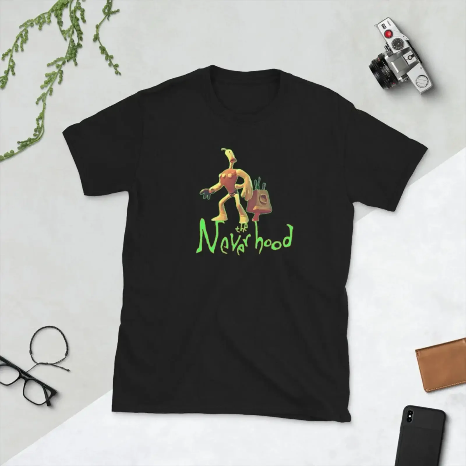 The Neverhood retro PC stop motion Video Game  T Shirt vintage Washed designer clothes graphic Slightly fashion Stretched