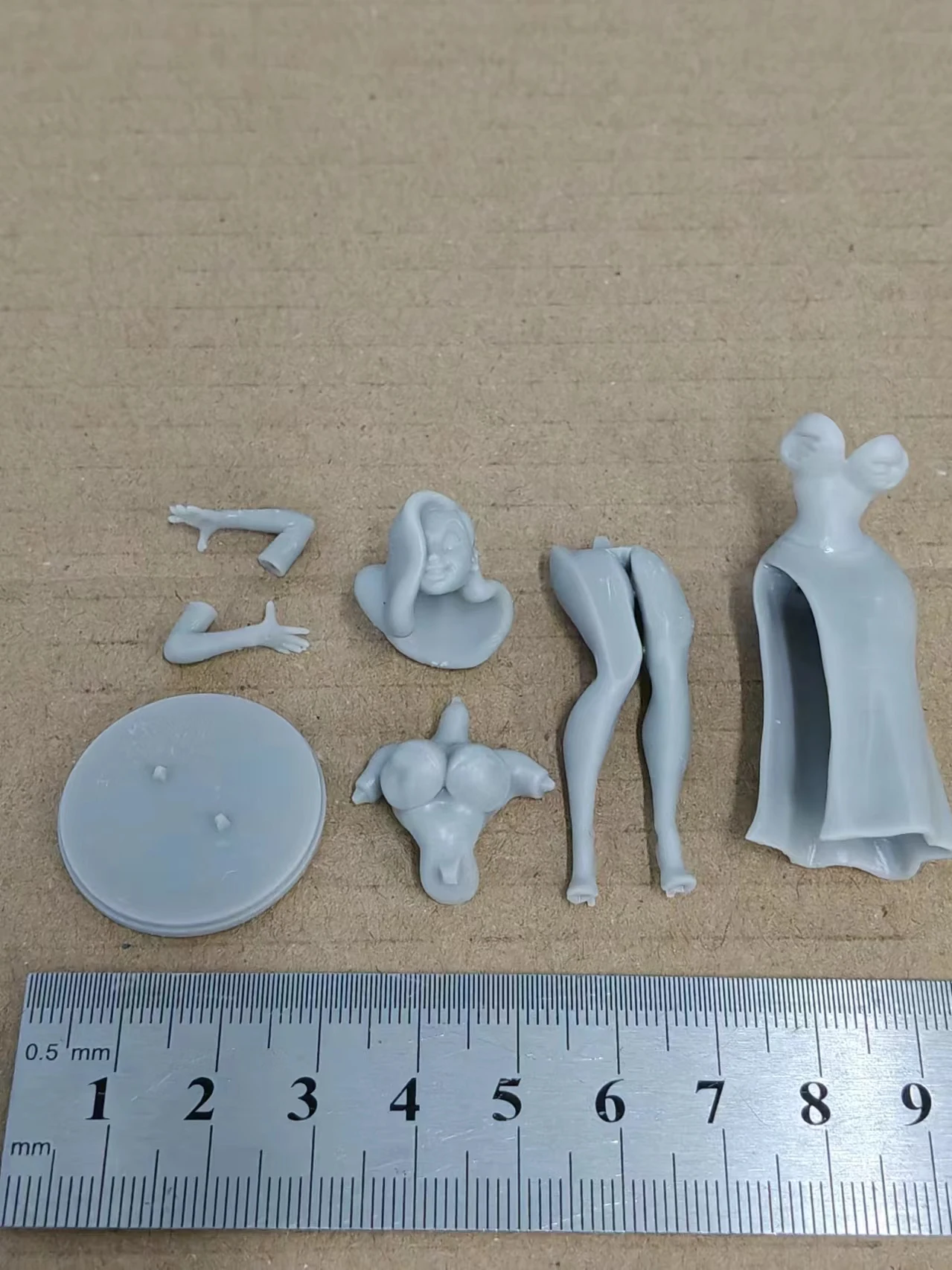 

1/24 Scale Resin Figure Jessica Rabbit Nsfw Two versions Assemble Model Kit Unassembled and Unpainted 3D printing toy 1103