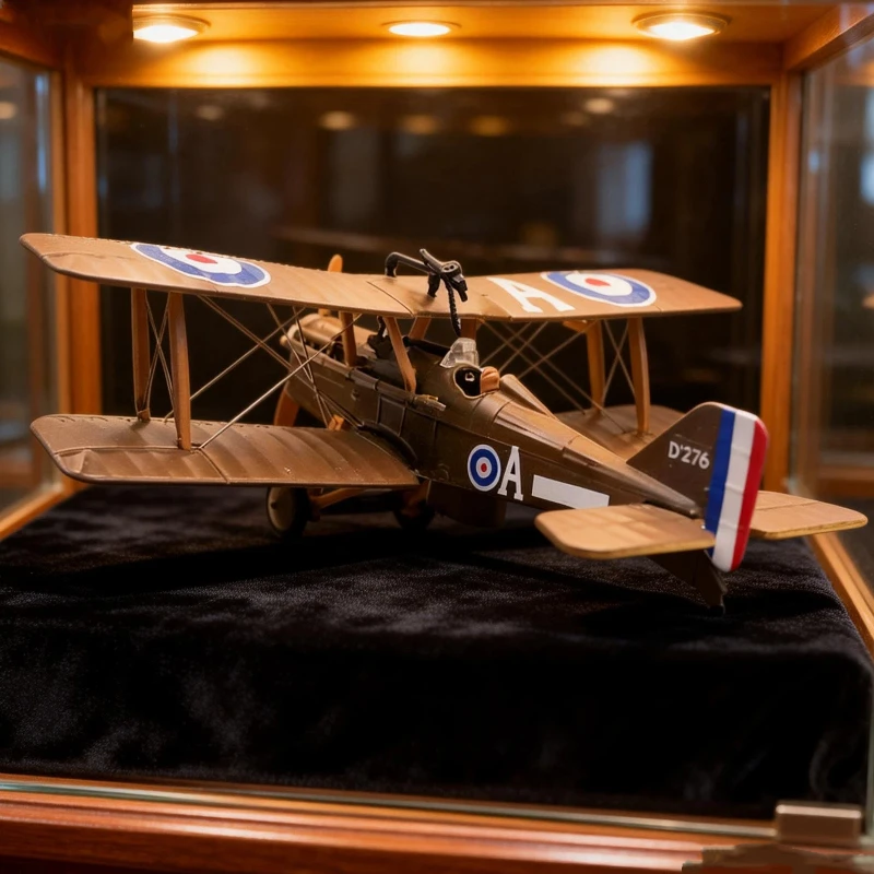 

1/72 Spade Red Baron Se5a Twin Wing Propeller Attack Fighter Finished Model Alloy Aircraft Ornament Static Collection Gift