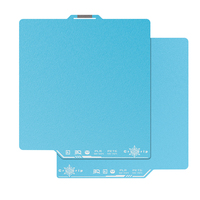 BIQU 257mmx257mm Panda BuildPlate CryoGrip Pro for Bambu X1/P1/A1 - Double-Sided 7-Layer Composite with Spring Steel